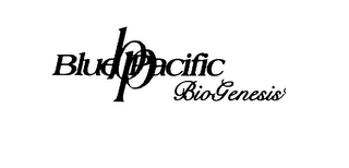 BP BLUE PACIFIC BIOGENESIS logo