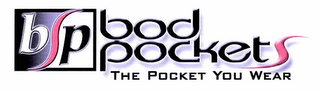 BP BOD POCKETS THE POCKET YOU WEAR logo