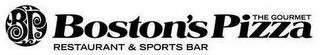 BP BOSTON'S THE GOURMET PIZZA RESTAURANT & SPORTS BAR logo