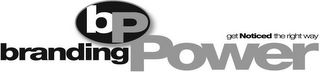 BP BRANDINGPOWER GET NOTICED THE RIGHT WAY logo