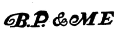 B.P. & ME logo