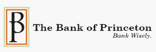 BP THE BANK OF PRINCETON BANK WISELY. logo