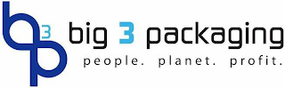 BP3 BIG 3 PACKAGING PEOPLE. PLANET. PROFIT. logo