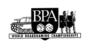 BPA WORLD BOARDGAMING CHAMPIONSHIPS logo
