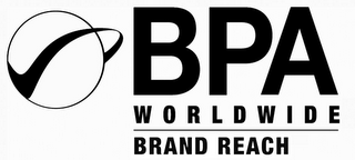 BPA WORLDWIDE BRAND REACH logo