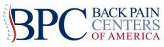 BPC BACK PAIN CENTERS OF AMERICA