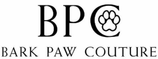 BPC BARK PAW COUTURE logo