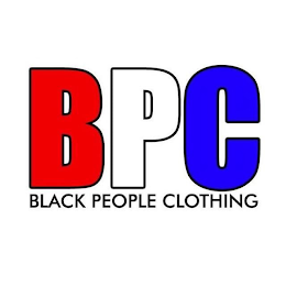 BPC BLACK PEOPLE CLOTHING logo