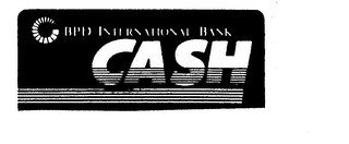 BPD INTERNATIONAL BANK CASH logo