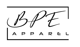 BPE APPAREL logo