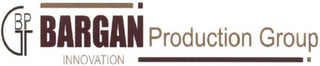 BPGI BARGAN PRODUCTION GROUP INNOVATION logo