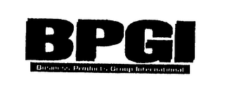 BPGI BUSINESS PRODUCTS GROUP INTERNATIONAL logo