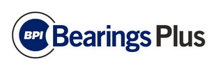 BPI BEARINGS PLUS logo