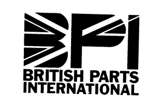 BPI BRITISH PARTS INTERNATIONAL logo
