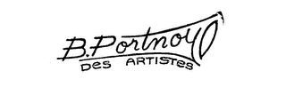 B.PORTNOY DES ARTISTES logo