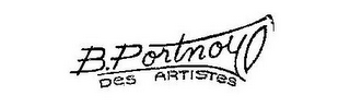 B.PORTNOY DES ARTISTES logo