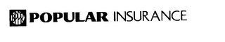 BPPR POPULAR INSURANCE logo