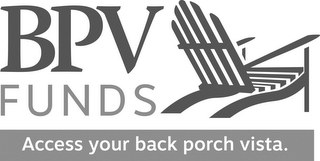 BPV FUNDS ACCESS YOUR BACK PORCH VISTA. logo