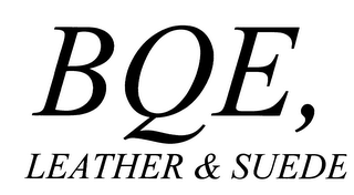 BQE, LEATHER & SUEDE logo