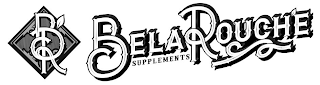 BR BELAROUCHE SUPPLEMENTS logo