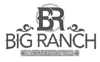 BR BIG RANCH WESTERN WEAR logo