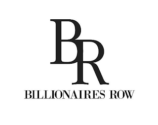 BR BILLIONAIRES ROW logo