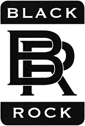 BR BLACK ROCK logo