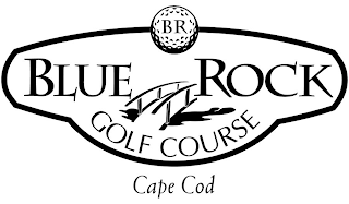 BR BLUE ROCK GOLF COURSE CAPE COD logo
