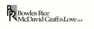BR BOWLES RICE MCDAVID GRAFF & LOVE LLP logo