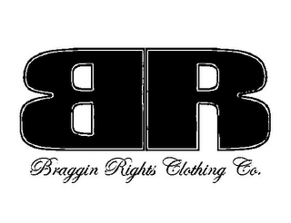 BR BRAGGIN RIGHTS CLOTHING CO. logo