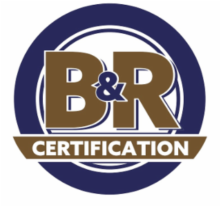 B&R CERTIFICATION logo