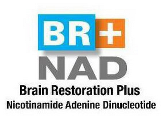 BR+ NAD BRAIN RESTORTION PLUS NICOTINAMIDE ADENINE DINUCLEOTIDE logo