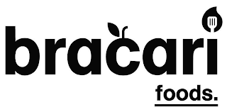 BRACARI FOODS. logo