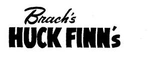 BRACH'S HUCK FINN'S logo