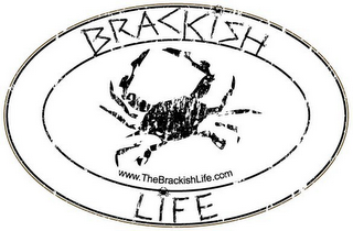 BRACKISH LIFE WWW.THEBRACKISHLIFE.COM logo