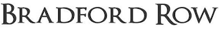 BRADFORD ROW logo