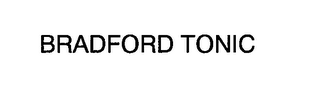 BRADFORD TONIC logo