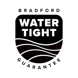 BRADFORD WATER TIGHT GUARANTEE logo
