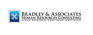 BRADLEY & ASSOCIATES HUMAN RESOURCES CONSULTING HUMAN RESOURCES DONE SMART & EFFICIENT logo