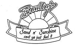BRADLEY'S SAND N' SUNSHINE CAN'T YA JUST FEEL IT logo