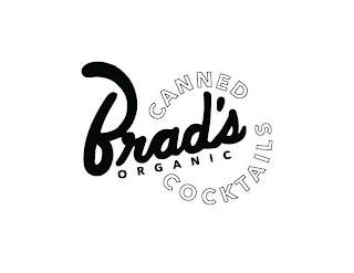 BRAD'S ORGANIC CANNED COCKTAILS logo