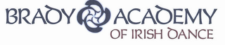BRADY ACADEMY OF IRISH DANCE logo