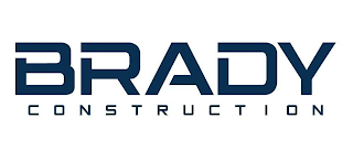 BRADY CONSTRUCTION logo