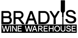 BRADY'S WINE WAREHOUSE logo