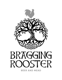 BRAGGING ROOSTER BEER AND MEAD logo
