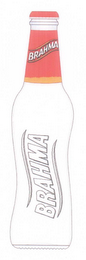 BRAHMA AND BOTTLE DESIGN logo