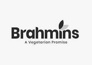 BRAHMINS A VEGETARIAN PROMISE logo