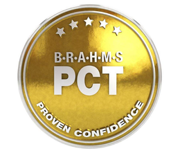 B·R·A·H·M·S PCT PROVEN CONFIDENCE logo