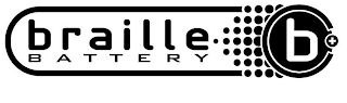BRAILLE BATTERY B + logo