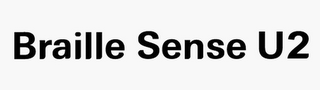 BRAILLE SENSE U2 logo